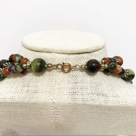 • Artisan • Jewel Beaded Necklace - Picture 3 of 4